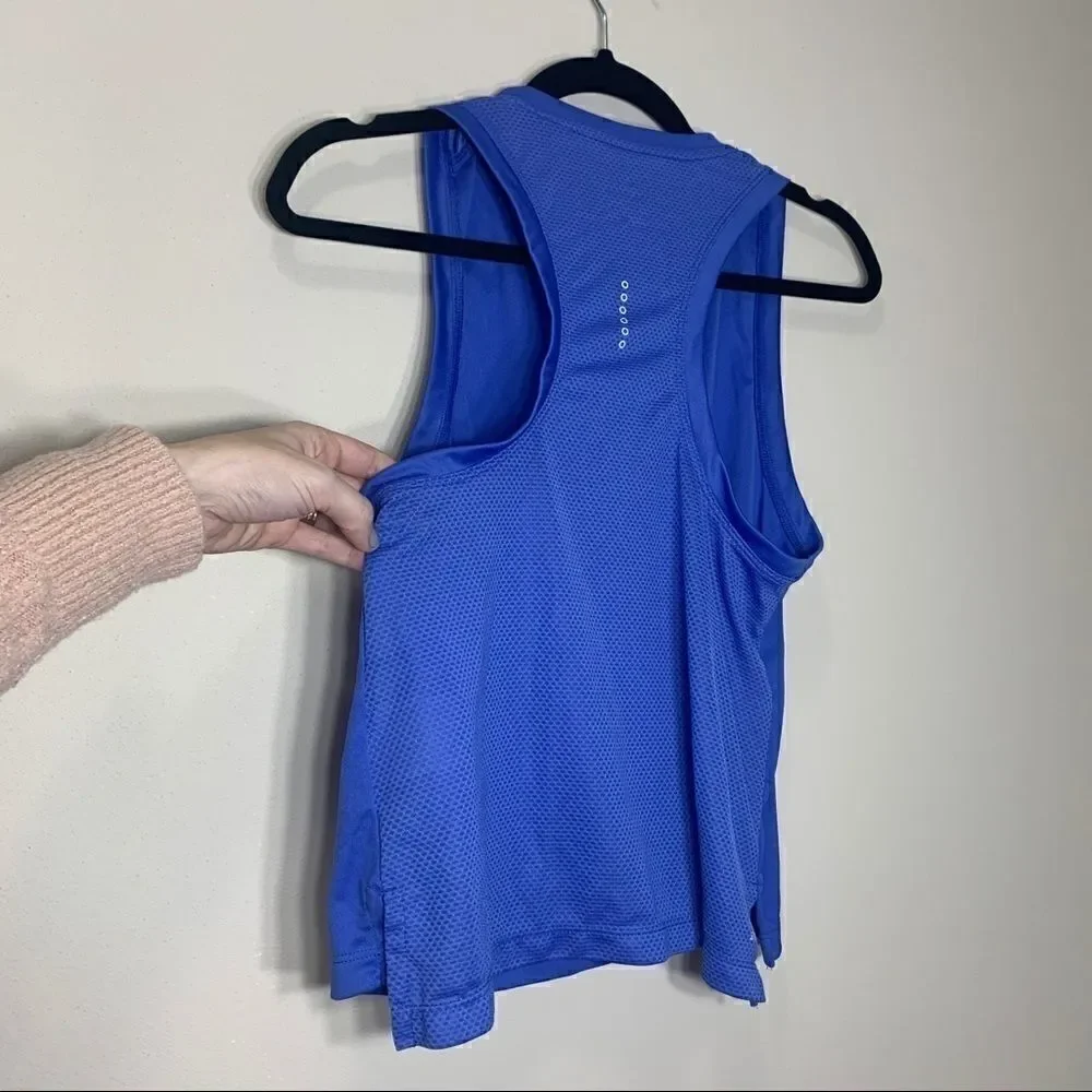Nike small running top Cobalt blue with Nike logo (J1)